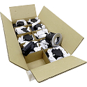 recessed luminaire UNI INSTALL G2 round, set of 10 GU10 IP44, brushed aluminium 