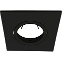 Afdekking QUICK/UNI INSTALL G2 vierkant, zwart mat