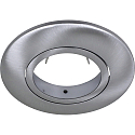 cover QUICK/UNI INSTALL G2 round, brushed aluminium