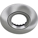 Afdekking VELIA rond, 6 Stuks, aluminium geborsteld
