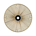 lamp shade PAMELA 3913/70, sand coloured, black