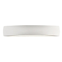 Wandarmatuur ALBA 16/3386-53 up down, overschilderbaar E14 IP20, opaal, wit dimbaar