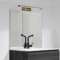 ACB mirror luminaire MENORCA 16/3730-45 IP44, antique brass