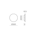 ACB outdoor wall luminaire COMBO 16/3966-30 IP65, black