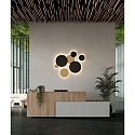 ACB outdoor wall luminaire COMBO 16/3966-30 IP65, gold