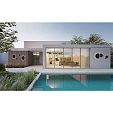 ACB outdoor wall luminaire COMBO 16/3966-60 IP65, black