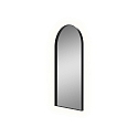 mirror with lighting GIORGIA 3994, black