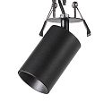Plafondarmatuur ZOOM 3764/9  instelbaar GU10 IP20, zwart dimbaar