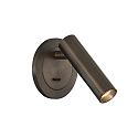 Wandinbouwarmatuur ATRIA 16/3925 met schakelaar, instelbaar IP20, brons
