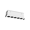 Inbouwarmatuur INVISIBLE 3980/147 IP20, wit 12W 850lm 3000K 36� 36�