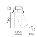 Spot PIPE 3986 IP20