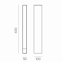 ACB Padverlichting ADHARA 2080 IP65, antraciet