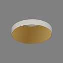 ACB Plafondarmatuur EINAR 3558/8 GU10 IP20, goud, opaal, wit dimbaar
