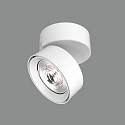 Plafondinbouwarmatuur MAKO rond IP20, wit 