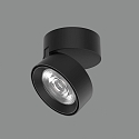 Plafondinbouwarmatuur MAKO rond IP20, zwart 