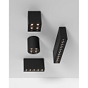 ACB ceiling luminaire INVISIBLE 3980/70 IP20, black