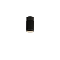 Plafondarmatuur LUX 3989/6 IP20, zwart, zwart glanzend