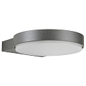 Albert Wandarmatuur voor buitenshuis TYPE NO 0290 down, plat, rond IP44, antraciet dimbaar
