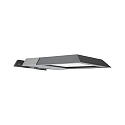 Buitenspot TYPE NO 0308 kantelbaar IP65, antraciet dimbaar