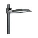 LED Vario III Mast light 0843 - floodlight optics, 1 flame, IP65, 56.6W 3000K 3800lm, tiltable +/- 45�, anthracite