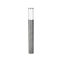 Path light Type No. 2269, IP44, height 90cm, E27 max. 20W (LED), stainless steel acrylic glass, stainless steel / anthracite