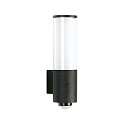 Outdoor Wall luminaire Type No. 0311 with motion sensor (Type No. 0320), E27 max. 20W (LED), stainless steel, black matt