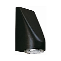Wandarmatuur TYPE NO 0677 GU10 IP43, zwart dimbaar