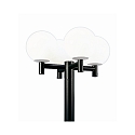 Mast bevestiging TYPE NO 1017 4-voudig, zwart mat