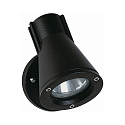 Buitenspot TYPE NO 2153 draaibaar E27 IP54, zwart mat dimbaar