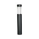 Lichtpaal TYPE NO 2267 asymmetrisch, dimbaar IP54, zwart mat dimbaar