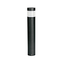 LED Bollard light Type No. 2274, round, IP54 IK08, 360� symmetrical, 22W 3000K 2200lm, aluminum / plastic opal, black matt