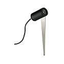 Lamp met grondpen TYPE NO 2433 hoekig, draaibaar, onbreekbaar IP54, zwart mat 