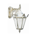 Wandarmatuur voor buitenshuis TYPE NO 1807 down E27 IP23, goud, wit dimbaar