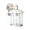 Outdoor Wall luminaire Country style Vintage Type No. 1835, hanging with bracket, IP44, E27 QA55 max. 57W, white-gold
