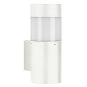 LED Outdoor Wall luminaire Type No. 0274, IP54 IK08, 9W 3000K 1000lm, glass opal, white
