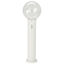 Lichtpaal TYPE NO 2012 rond, met bewegingsmelder E27 IP44, wit dimbaar