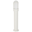 Bollard light Type No. 2015, IP44, height 83.5cm, E27 QA55 max. 57W, cast alu / opal glass, white matt