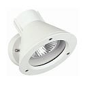 Buitenspot TYPE NO 2155 draaibaar, onbreekbaar E27 IP54, wit dimbaar