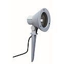 Lamp met grondpen TYPE NO 2156 met stekker, instelbaar, onbreekbaar E27 IP54, wit dimbaar