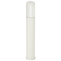 Bollard light Type No. 2221, IP44, height 90cm, E27 QA55 max. 57W, cast alu / opal glass, white matt
