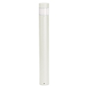 LED Bollard light Type No. 2294, 360� symmetrical, 9W 3000K 1000lm aluminum / plastic opal, white matt