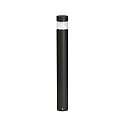 LED Bollard light Type No. 2295, 360� indirect symmetrical, 9W 3000K 1000lm, aluminum / plastic clear + opal, white