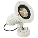 Buitenspot TYPE NO 2381 dimbaar, instelbaar IP54, wit mat dimbaar
