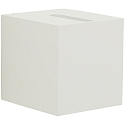 LED Outdoor Wall spot Type No. 2415 - 2-sided, tight/tight, square, IP44, 230V AC/DC, 13.4W 3000K 1200lm, lens clear, white