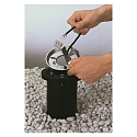 Albert Grondinbouwsokkel TYPE NO 0011 / � 23CM groot, mechanisch, zwart