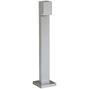 LED Bollard light Type No. 2065, IP44, 70cm, 230V AC/DC, 3.2W 3000K 330lm, cast alu / acrylic glass, stainless steel