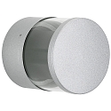LED Outdoor Wall spot Type No. 2315 - 2-sided, IP44, � 10cm, 230V AC/DC, 6W 3000K 660lm, 2x adjustable +/- 60�, silver matt
