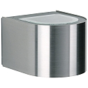Buitenspot TYPE NO 2337 up down, rond IP44, rvs mat 