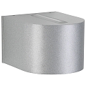 Buitenspot TYPE NO 2339 up down, rond IP44, zilver mat 