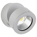 Buitenspot TYPE NO 2389 dimbaar, instelbaar IP54, zilver mat dimbaar